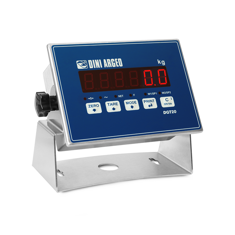 "DGT20I": TRANSMETTEUR / INDICATEUR DE POIDS EN ACIER INOX IP68